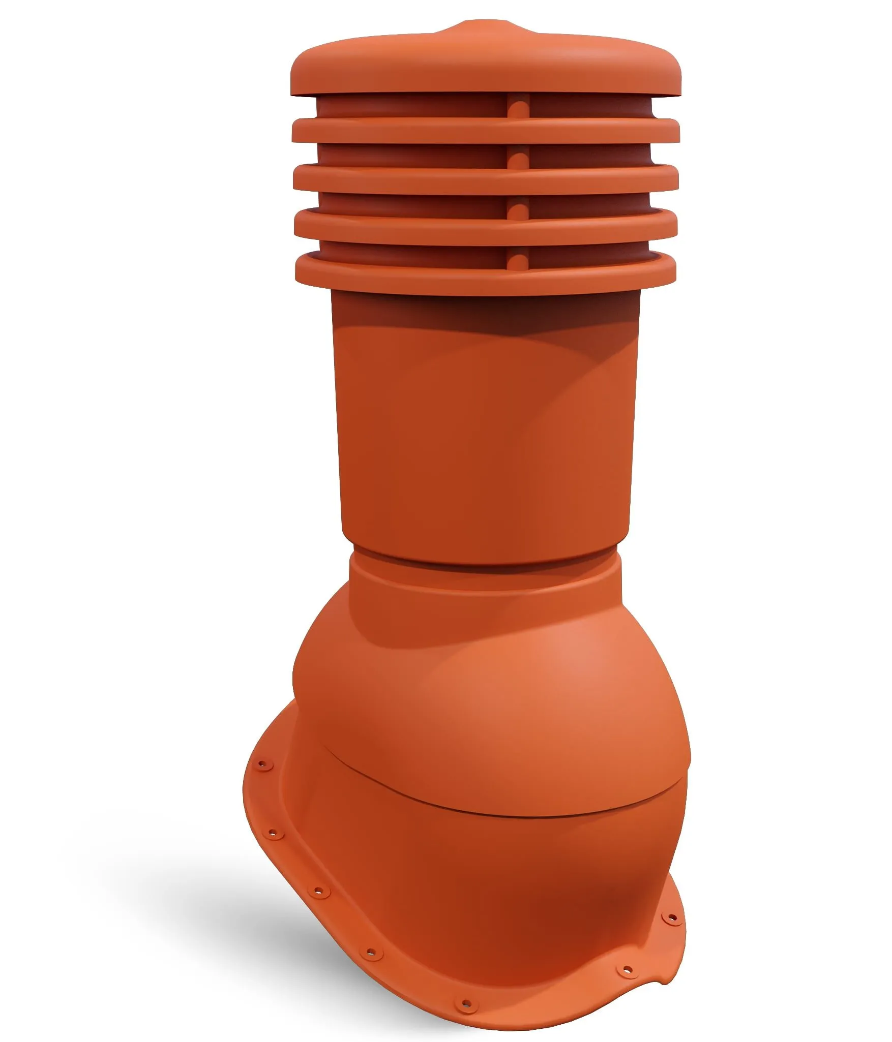 Ventilācijas izvads Ventos X N25 — krāsa Ķieģeļu sarkans, RAL 8004