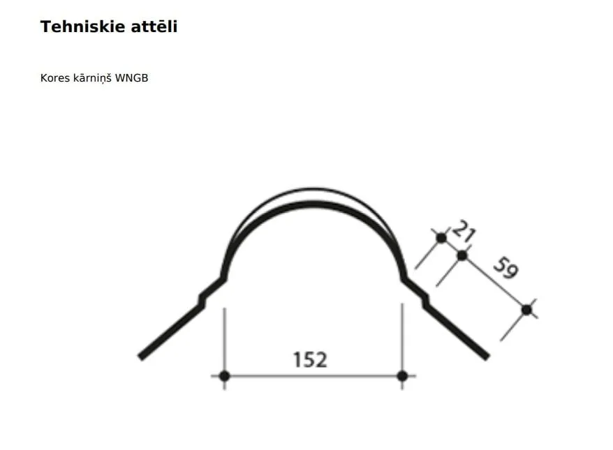 Apaļā kore Balex Metal